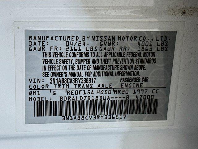 used 2024 Nissan Sentra car, priced at $16,297