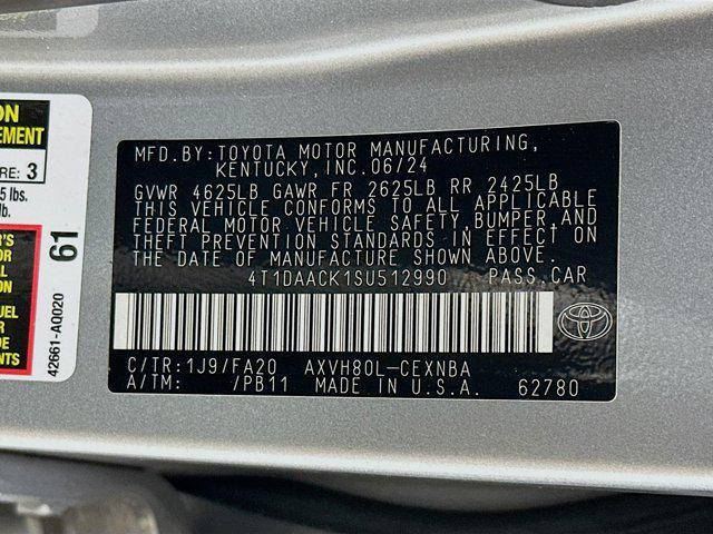 used 2025 Toyota Camry car, priced at $22,897