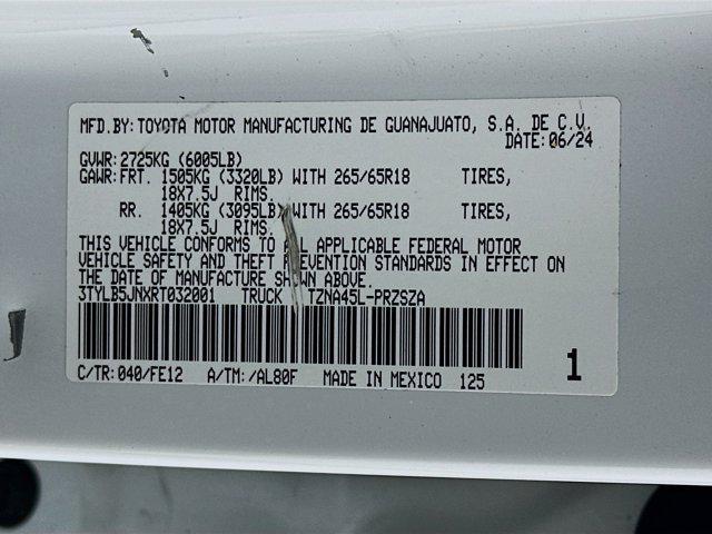 used 2024 Toyota Tacoma car, priced at $39,997