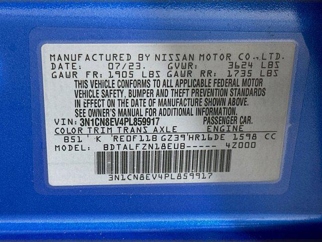 used 2023 Nissan Versa car, priced at $15,697