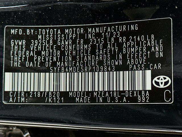used 2024 Toyota Corolla car, priced at $22,497