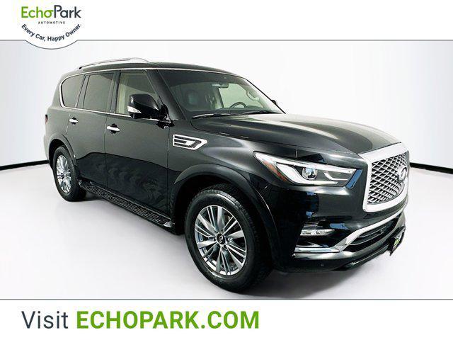 used 2021 INFINITI QX80 car, priced at $23,397
