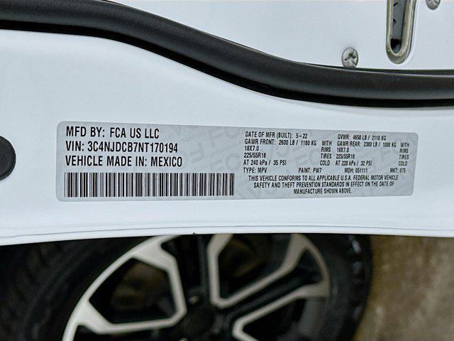 used 2022 Jeep Compass car, priced at $21,597