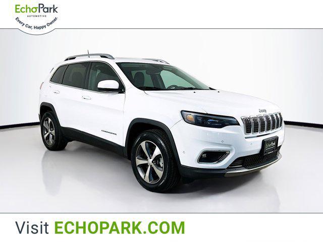 used 2021 Jeep Cherokee car, priced at $21,489