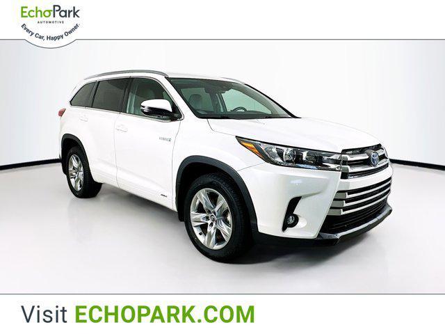 used 2019 Toyota Highlander Hybrid car, priced at $34,997