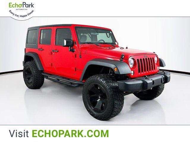 used 2017 Jeep Wrangler Unlimited car, priced at $24,289