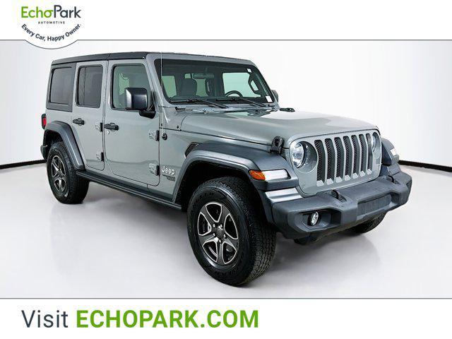 used 2018 Jeep Wrangler Unlimited car, priced at $22,689