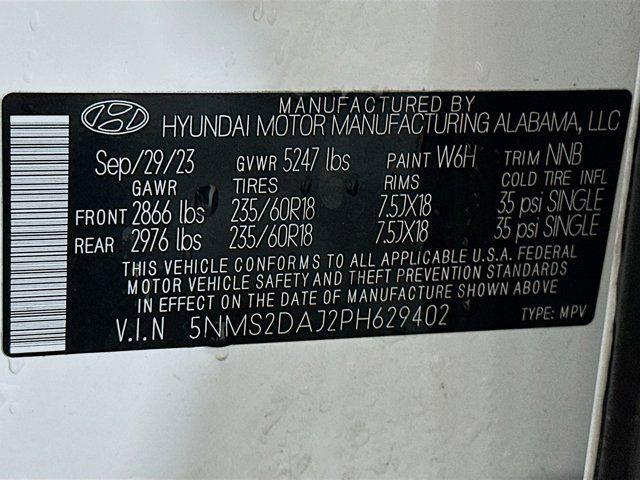 used 2023 Hyundai Santa Fe car, priced at $22,797