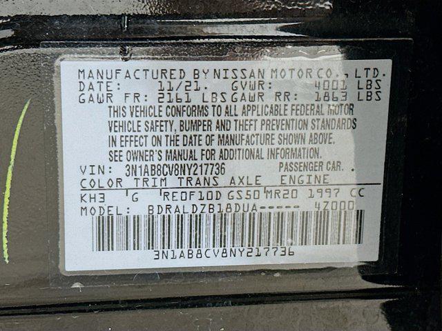 used 2022 Nissan Sentra car, priced at $16,997