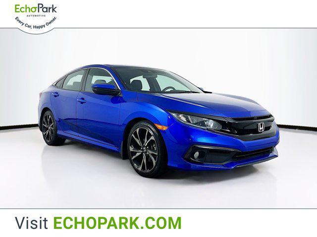 used 2021 Honda Civic car, priced at $19,497