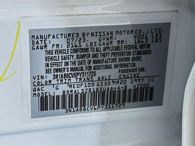 used 2023 Nissan Sentra car, priced at $18,397