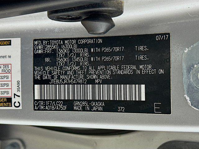 used 2017 Toyota 4Runner car, priced at $26,897