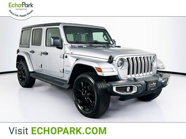 used 2021 Jeep Wrangler Unlimited 4xe car, priced at $30,597