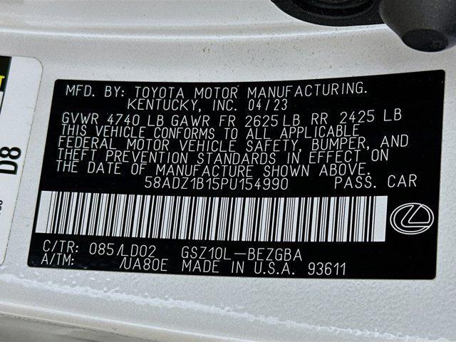 used 2023 Lexus ES 350 car, priced at $34,797