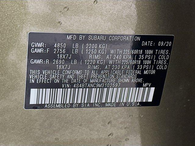 used 2021 Subaru Outback car, priced at $24,297