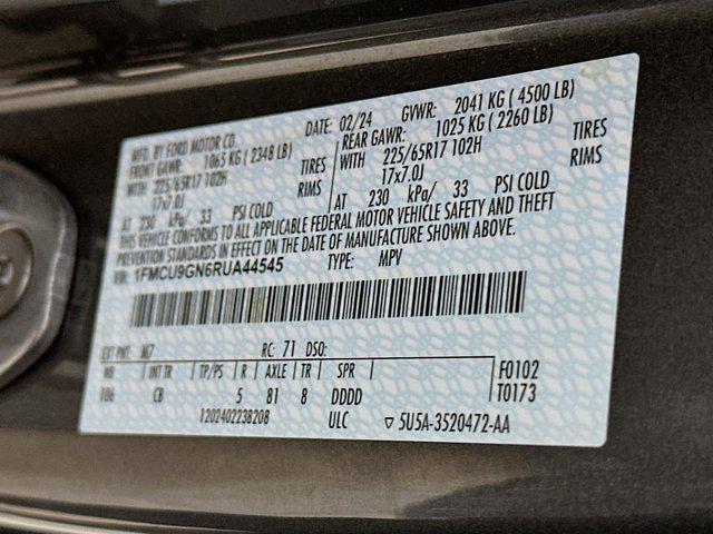 used 2024 Ford Escape car, priced at $18,997