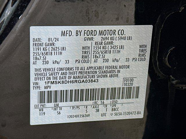 used 2024 Ford Explorer car, priced at $27,797