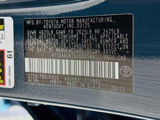 used 2025 Toyota Camry car, priced at $26,897