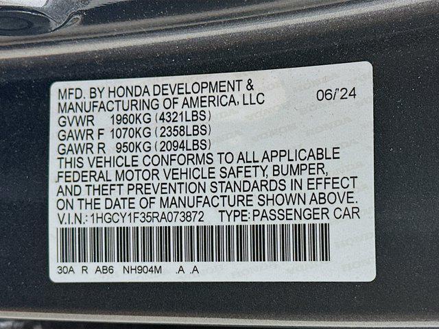 used 2024 Honda Accord car, priced at $25,897