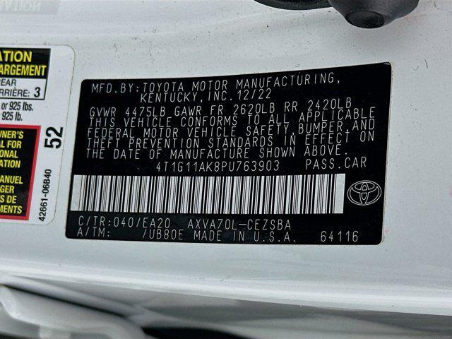 used 2023 Toyota Camry car, priced at $22,597