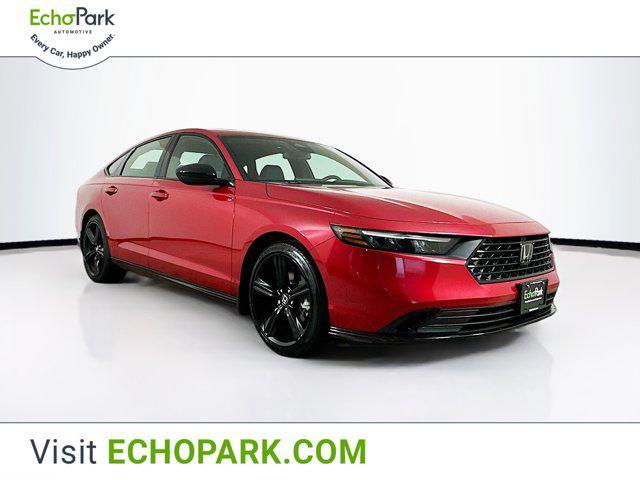 used 2024 Honda Accord Hybrid car, priced at $30,497