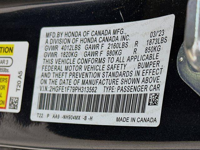 used 2023 Honda Civic car, priced at $22,797