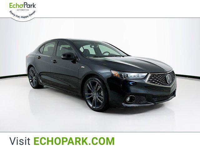 used 2018 Acura TLX car, priced at $17,999