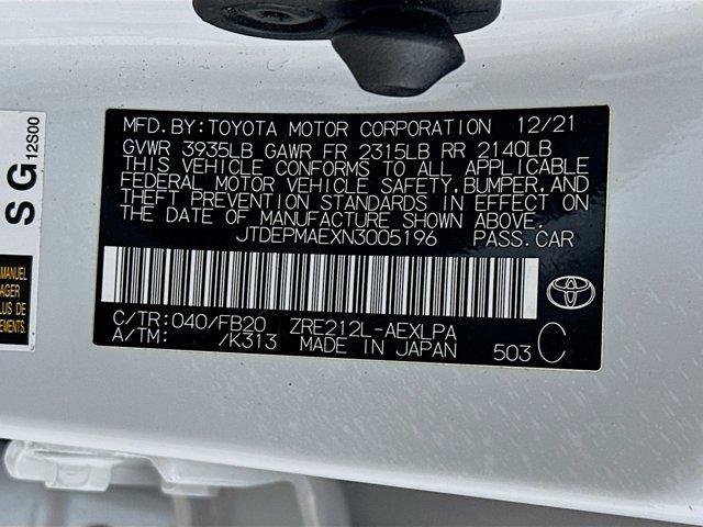 used 2022 Toyota Corolla car, priced at $17,297