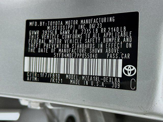 used 2023 Toyota Corolla car, priced at $18,597