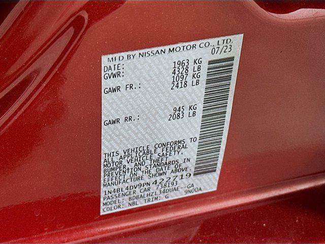 used 2023 Nissan Altima car, priced at $21,497