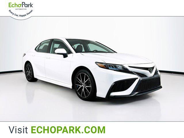 used 2021 Toyota Camry car, priced at $21,797