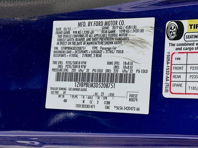 used 2013 Ford Mustang car, priced at $12,397