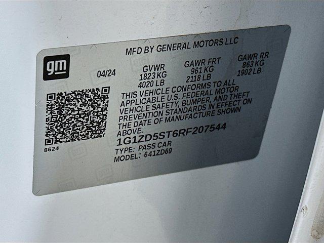 used 2024 Chevrolet Malibu car, priced at $18,797