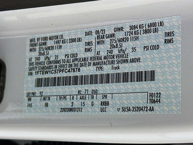 used 2023 Ford F-150 car, priced at $33,997