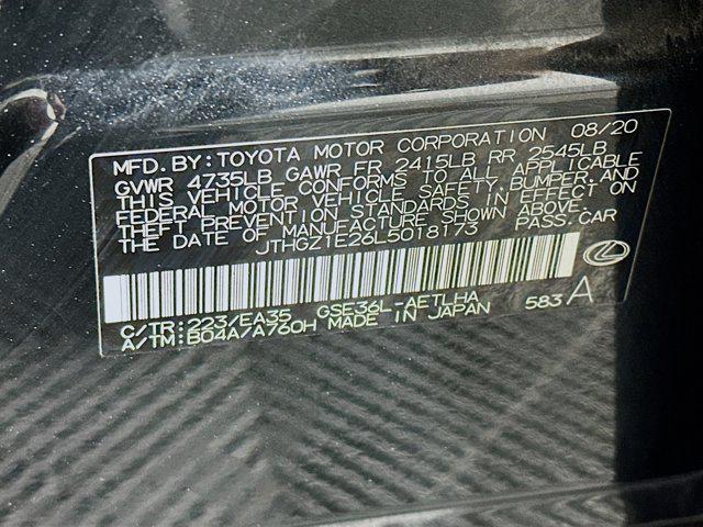 used 2020 Lexus IS 350 car, priced at $28,997