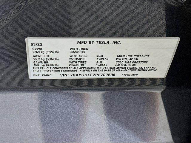 used 2023 Tesla Model Y car, priced at $29,497