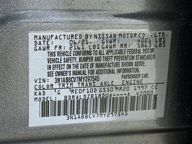 used 2021 Nissan Sentra car, priced at $17,997