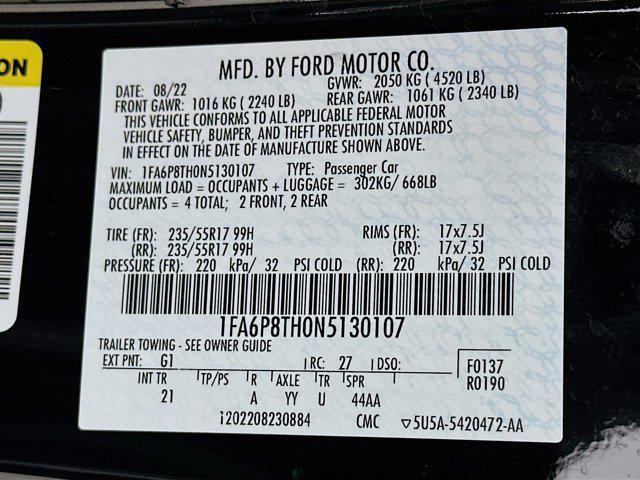 used 2022 Ford Mustang car, priced at $22,747