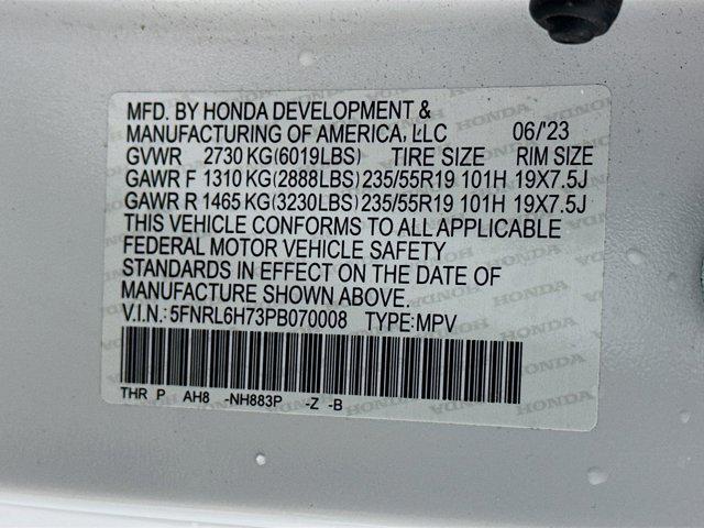 used 2023 Honda Odyssey car, priced at $34,297