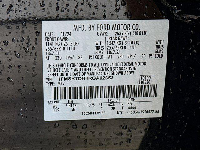 used 2024 Ford Explorer car, priced at $29,797