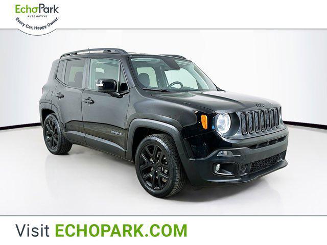 used 2018 Jeep Renegade car, priced at $13,389