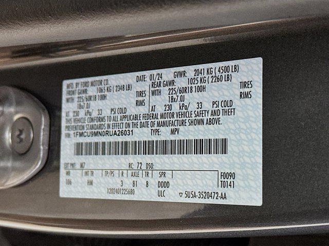 used 2024 Ford Escape car, priced at $17,797