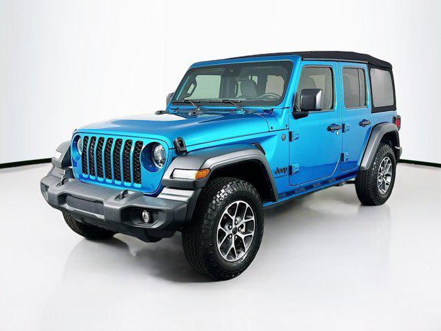 used 2024 Jeep Wrangler car, priced at $35,989