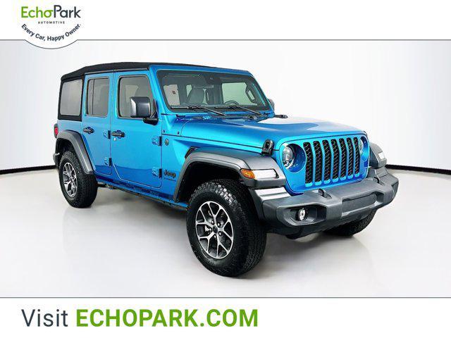 used 2024 Jeep Wrangler car, priced at $35,989