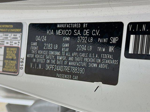 used 2024 Kia Forte car, priced at $16,197