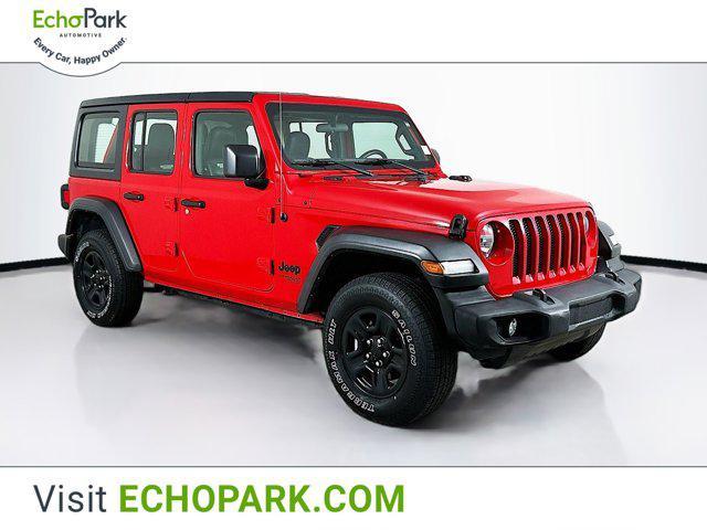 used 2021 Jeep Wrangler Unlimited car, priced at $25,689