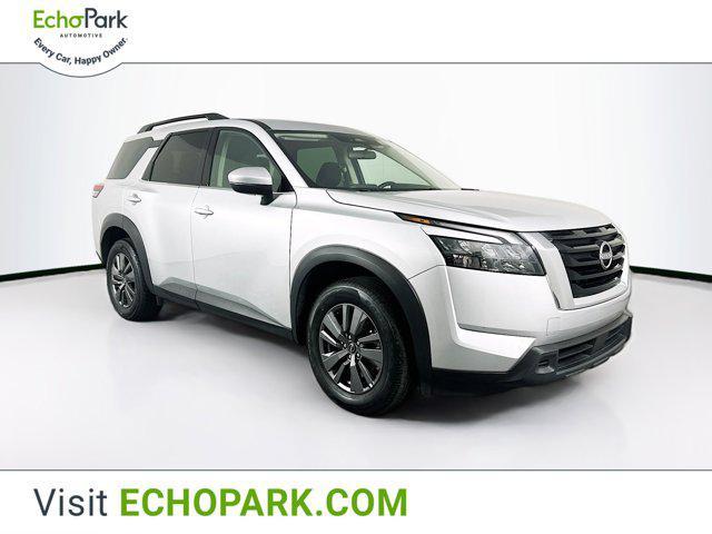 used 2025 Nissan Pathfinder car, priced at $27,297