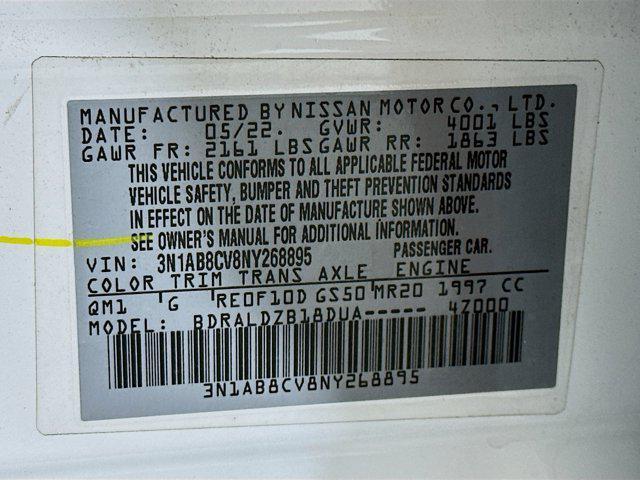 used 2022 Nissan Sentra car, priced at $18,697