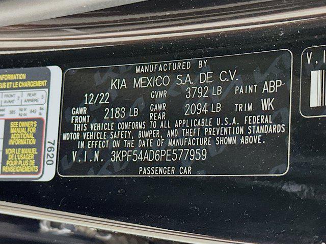 used 2023 Kia Forte car, priced at $18,497