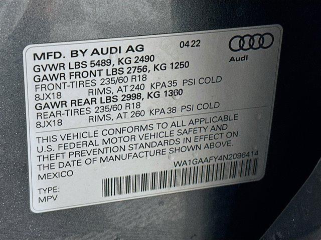 used 2022 Audi Q5 car, priced at $25,997